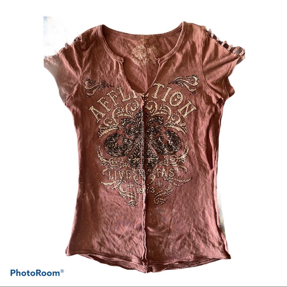 Affliction Live Fast T-shirt